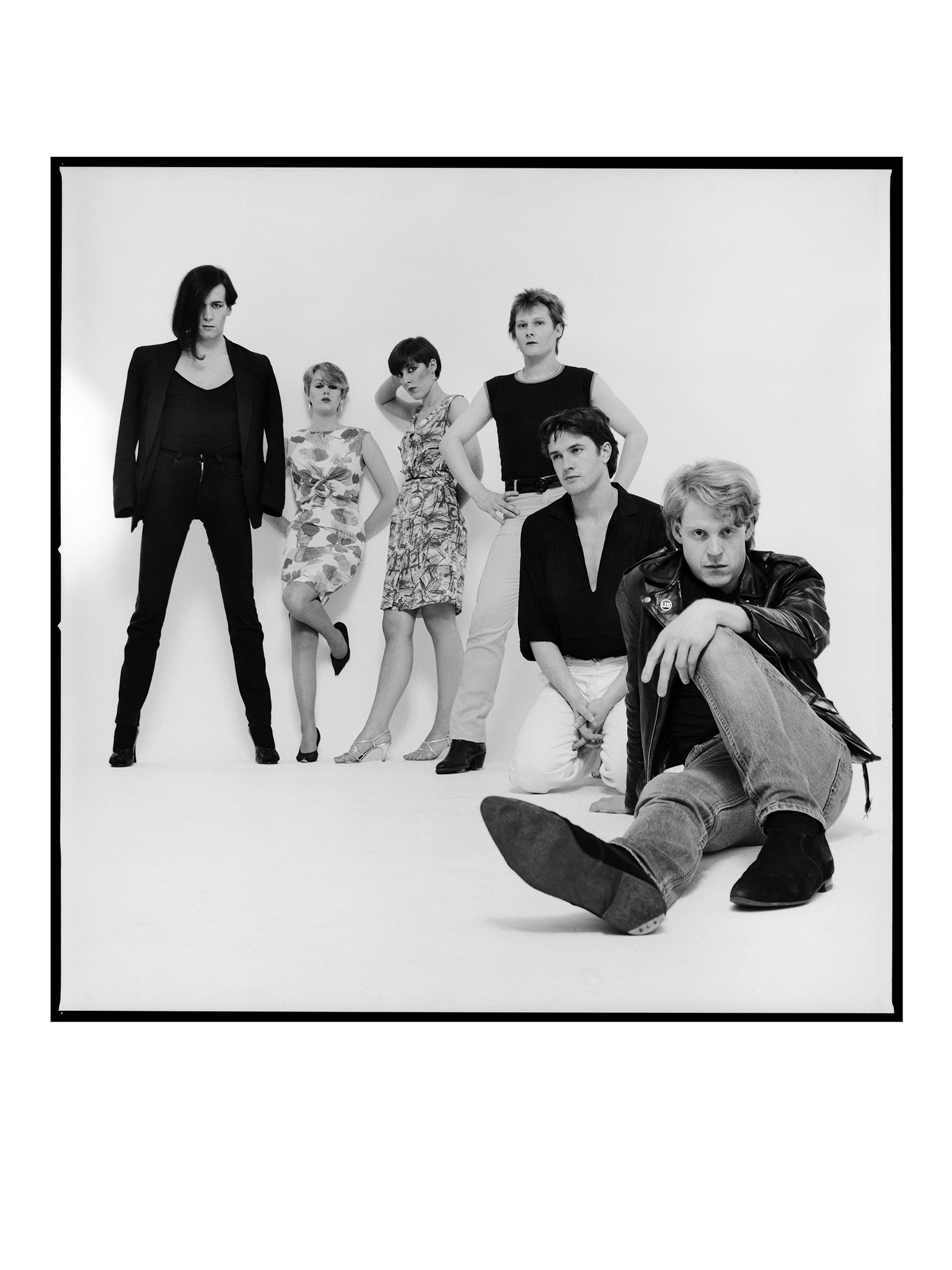 A4 Human League CS bw 1981 wb Human League: Wall Art. Limited Editions
