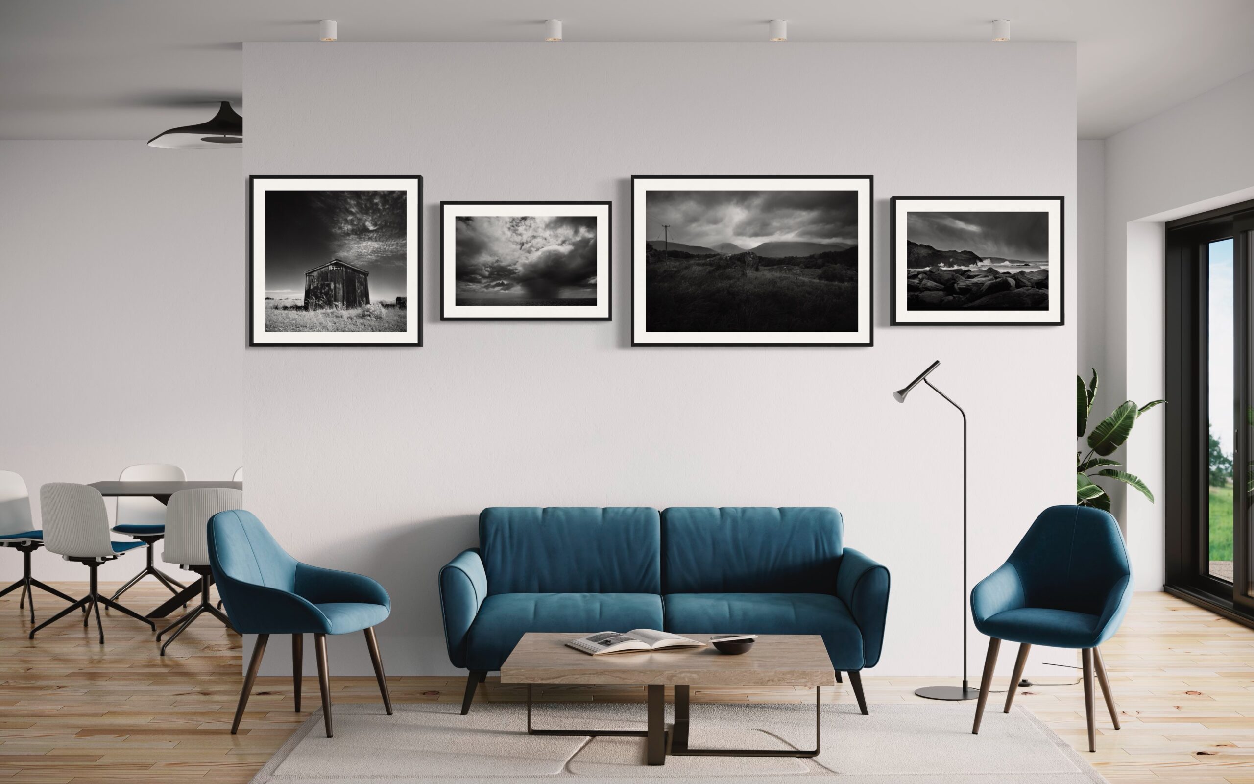 IMG_4558 Ireland Moody Seascape – Landscape Black and White Prints