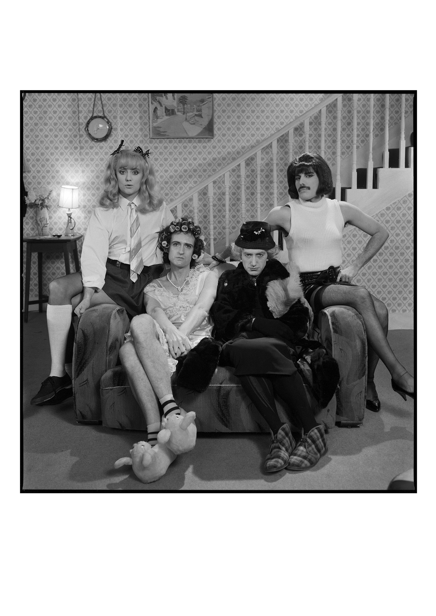 Queen Sofa Break Free Wide 2 wb Queen Band: Wall Art. Limited Editions