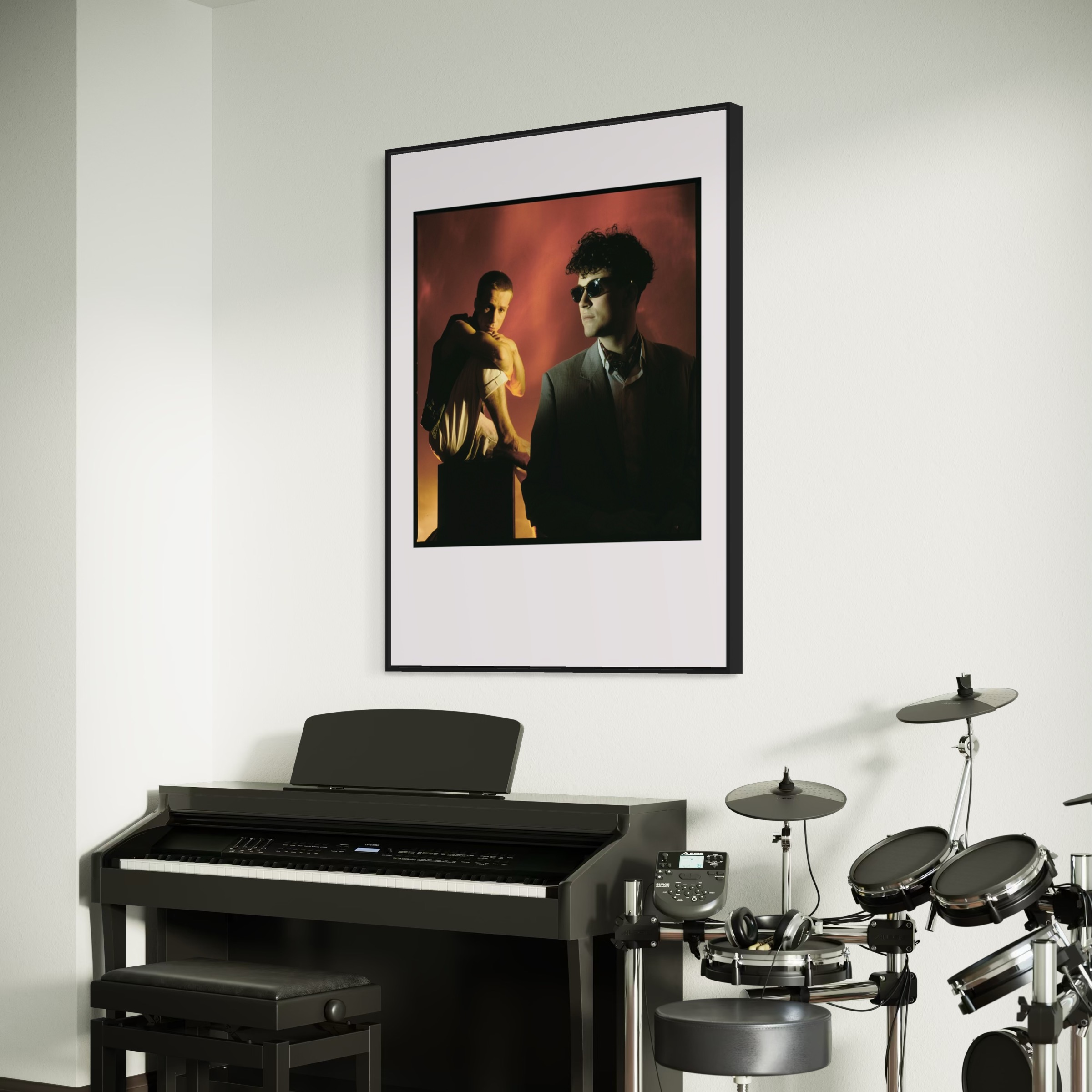 Blancmange Pop Band Photo Blancmange Pop Band Photo Wall Art