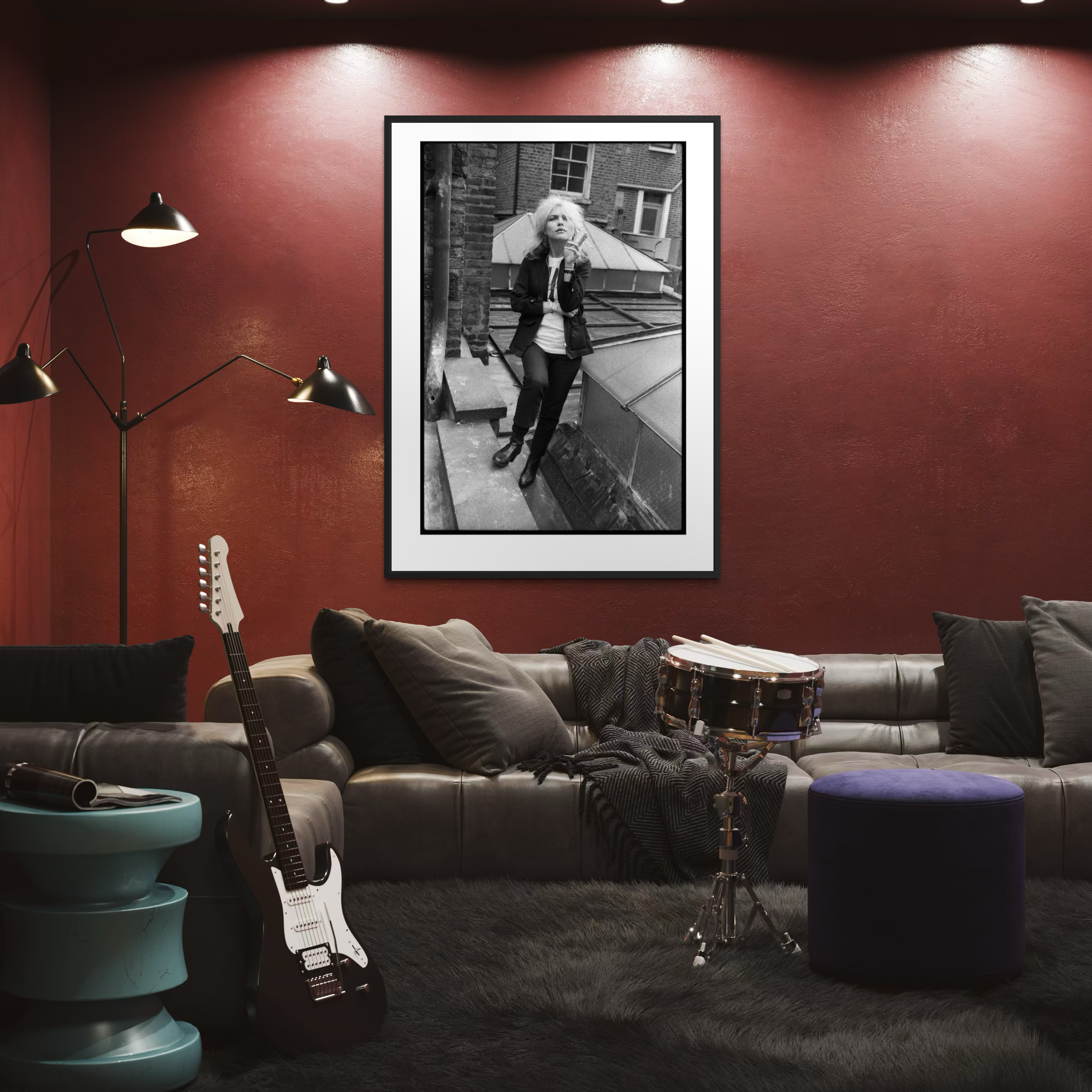 Debbie Harry Blondie Roof 2 Blondie, Debbie Harry. Wall Art. Limited Editions:
