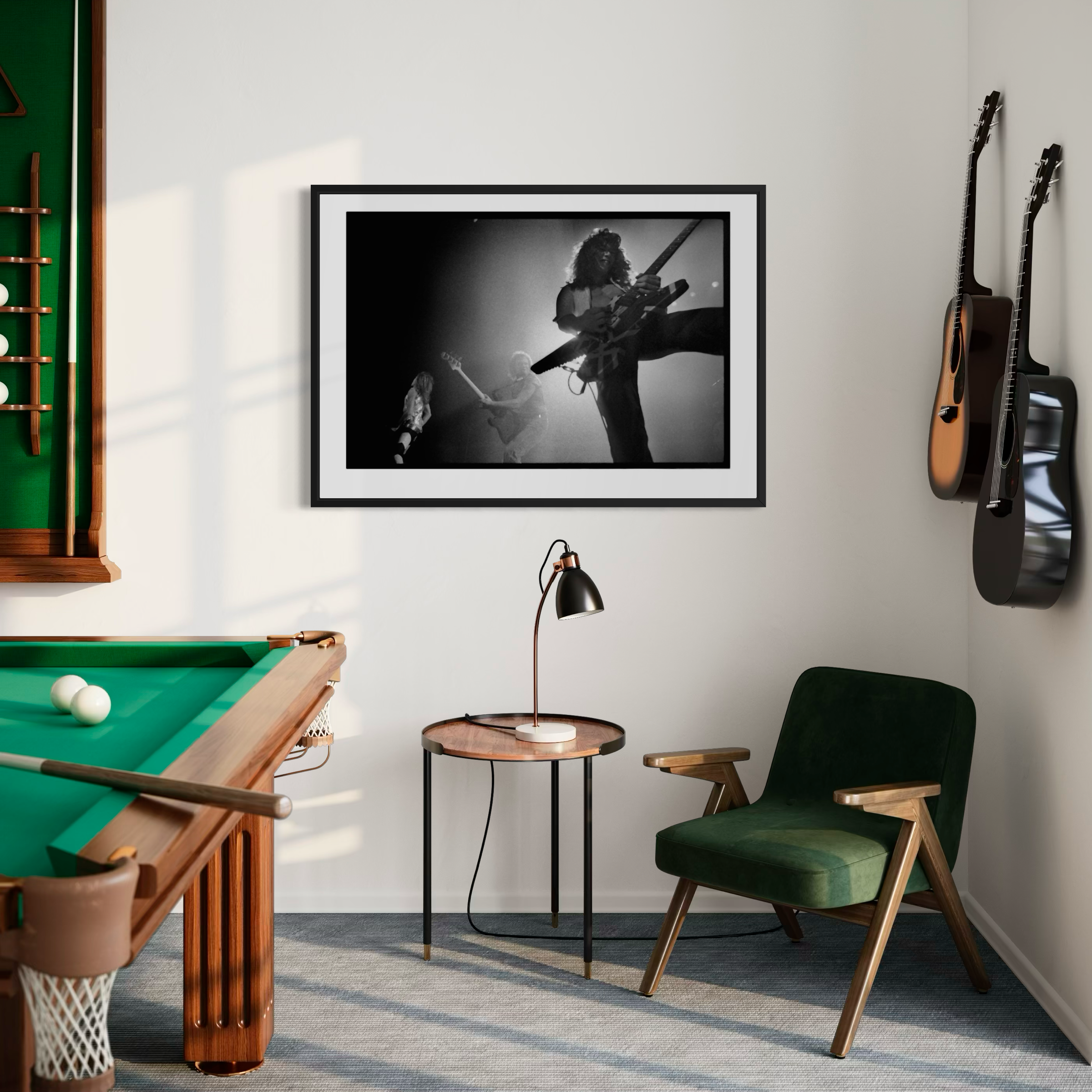 Rare Limited Edition Prints of Van Halen — The Rainbow Theatre, London, 1978. VAN HALEN Wall Art. Limited Editions: