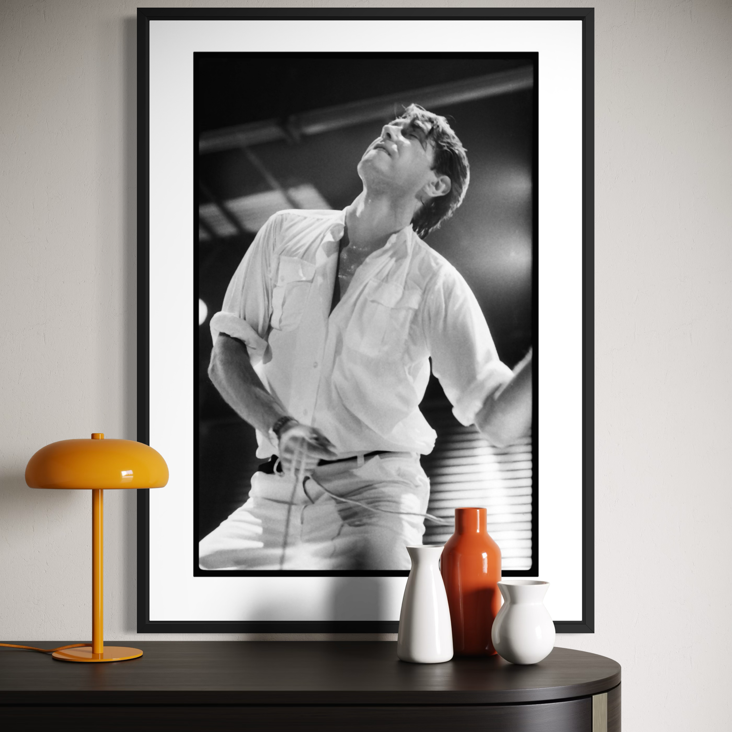 Bryan Ferry Roxy Music Wembley Arena 1981. Bryan Ferry Roxy Music Wembley Arena 1981. Wall Art. Limited Editions