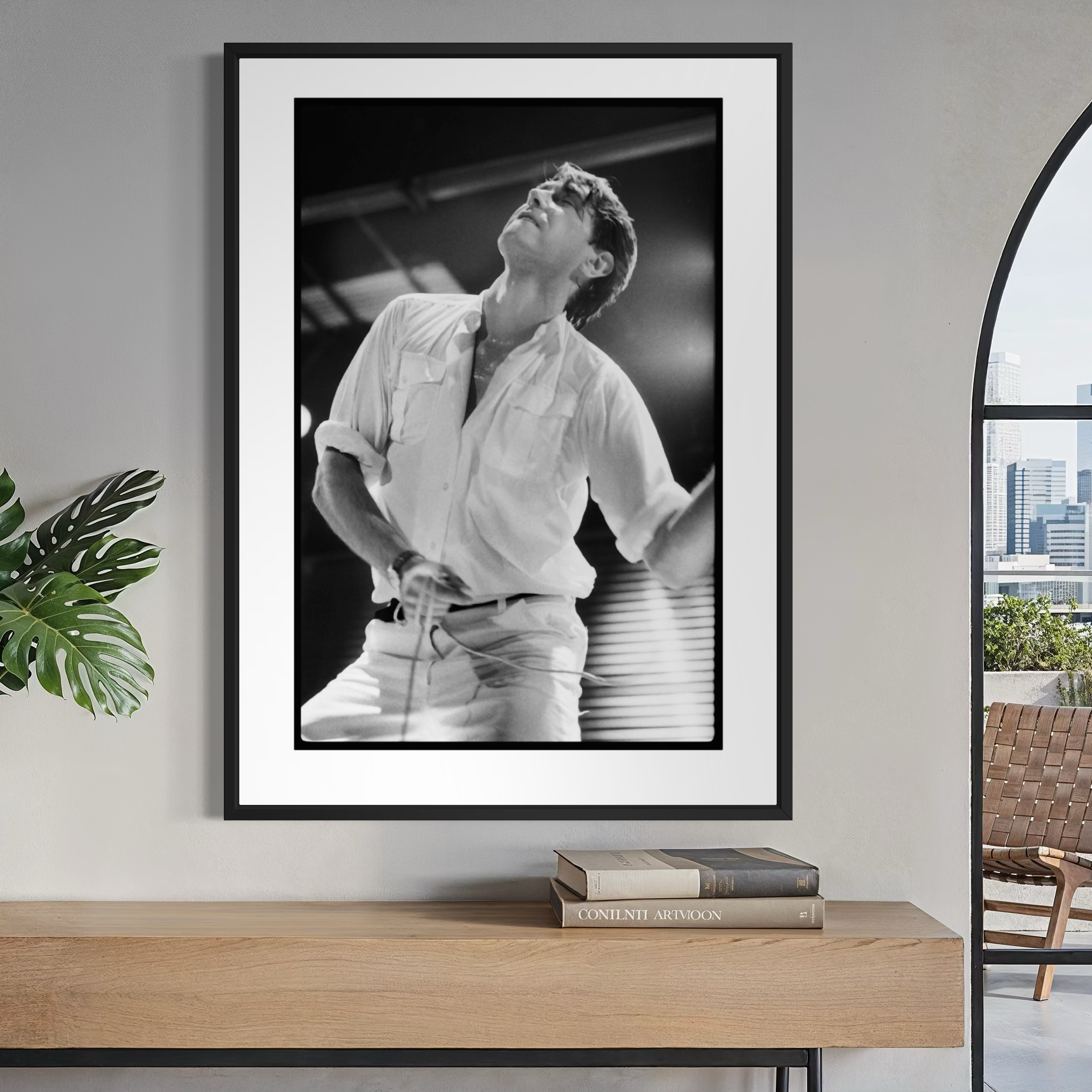 Bryan Ferry Roxy Music Wembley Arena 1981. Bryan Ferry Roxy Music Wembley Arena 1981. Wall Art. Limited Editions