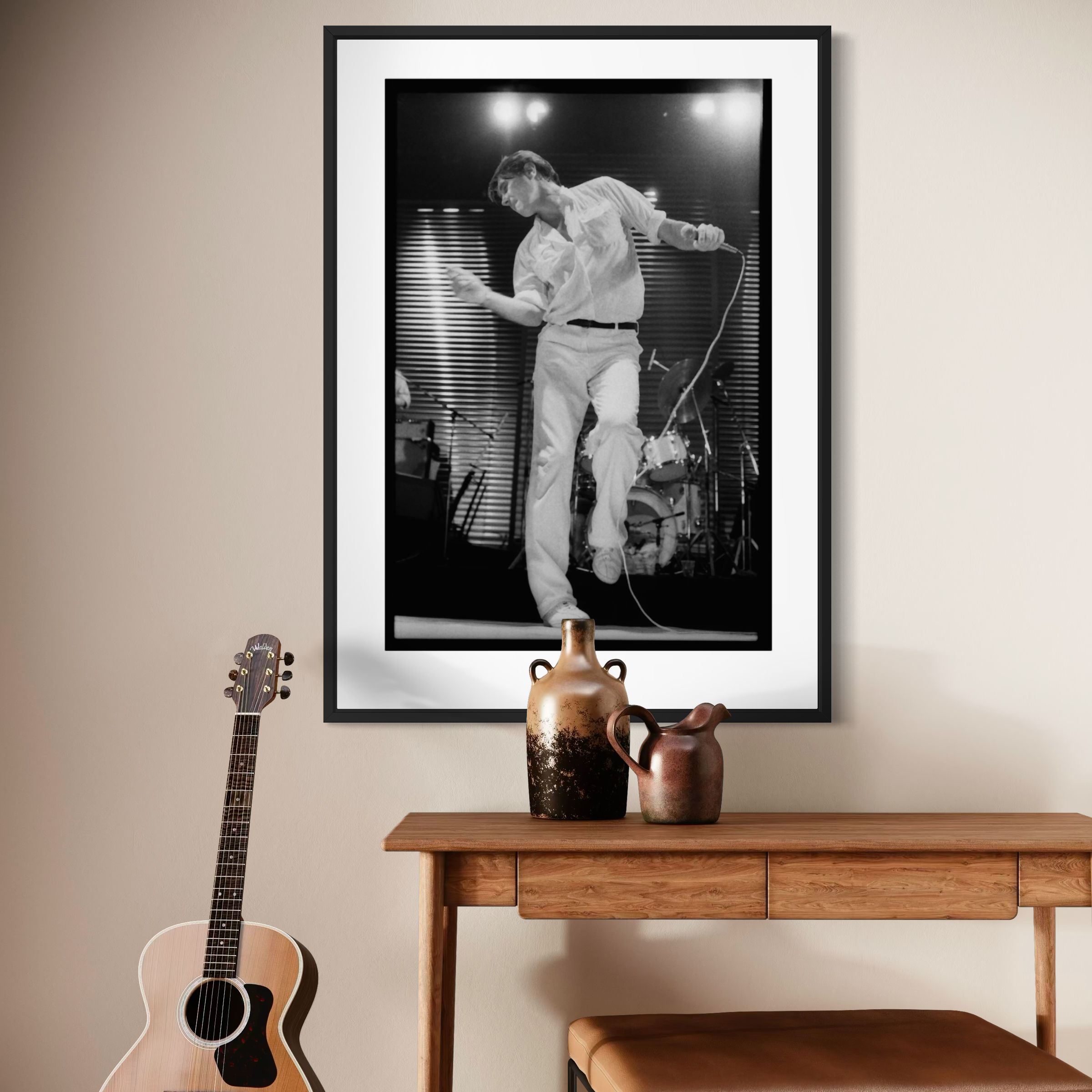 Bryan Ferry Roxy Music Wembley Arena 1981. Bryan Ferry Roxy Music Wembley Arena 1981. Wall Art. Limited Editions