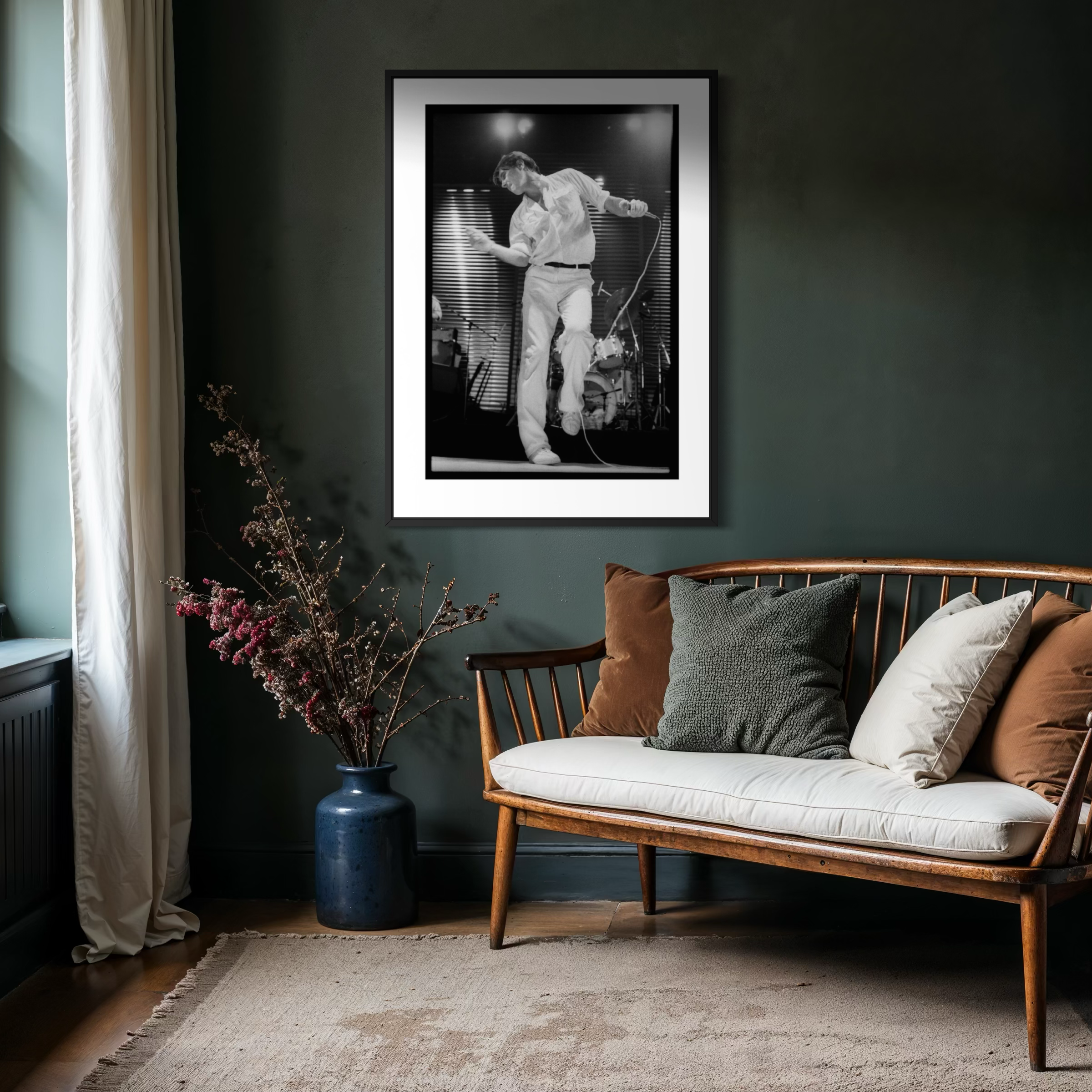 Bryan Ferry Roxy Music Wembley Arena 1981. Bryan Ferry Roxy Music Wembley Arena 1981. Wall Art. Limited Editions