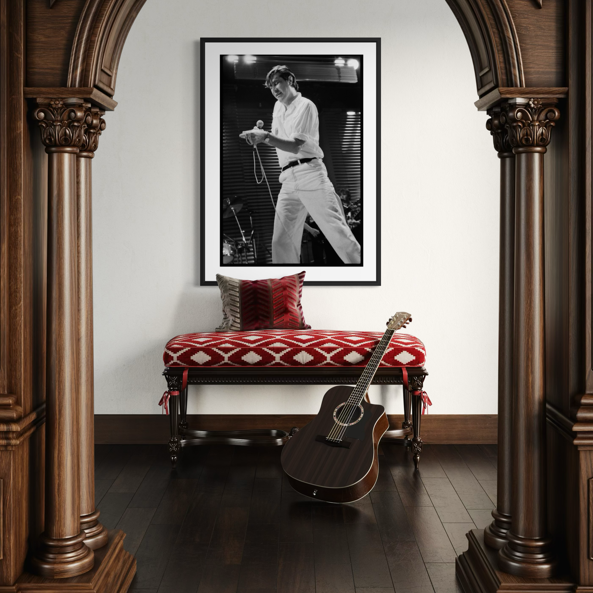 Bryan Ferry Roxy Music Wembley Arena 1981. Bryan Ferry Roxy Music Wembley Arena 1981. Wall Art. Limited Editions