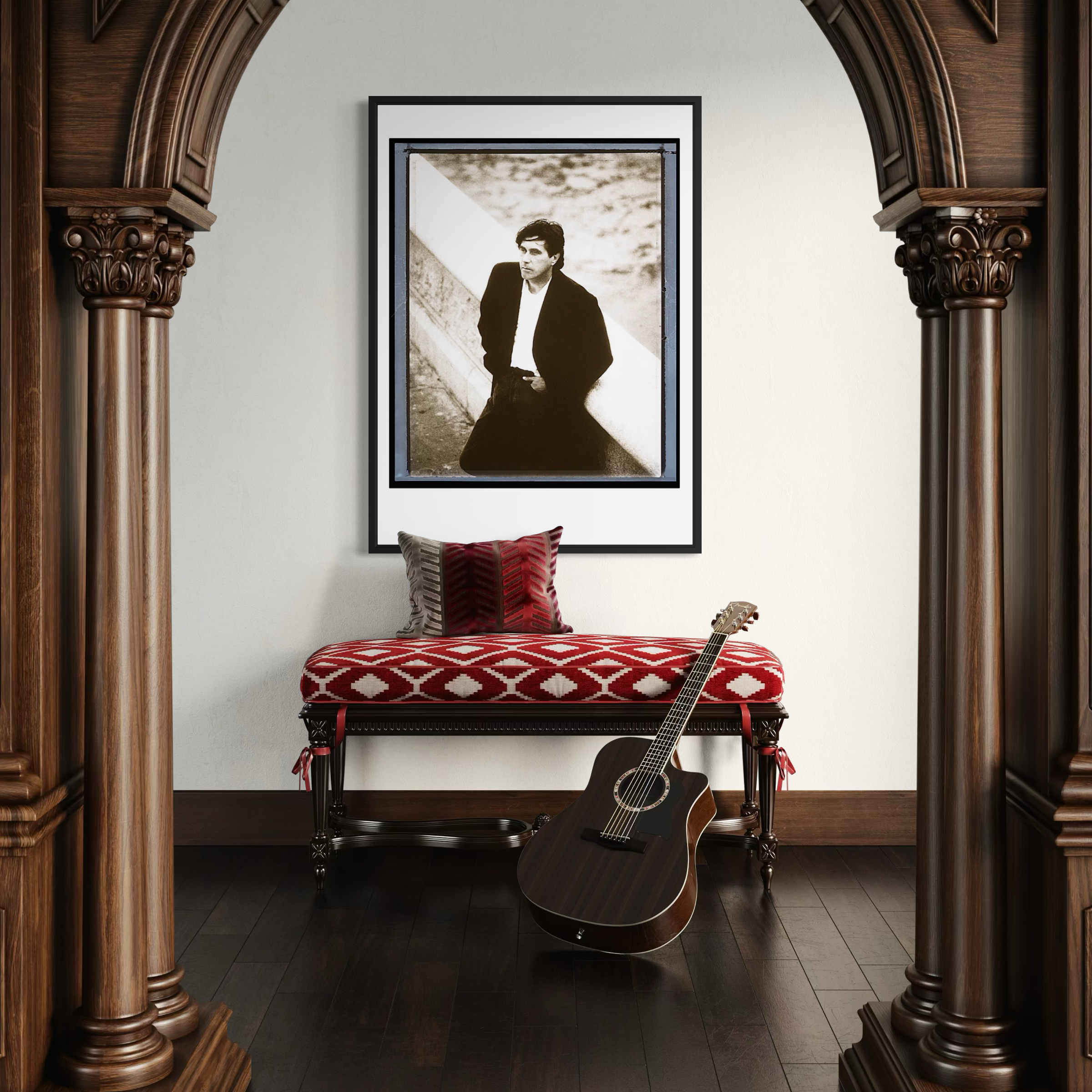 Bryan Ferry Roxy Music Chelsea Embankment 1993. Bryan Ferry Roxy Music Chelsea Embankment 1993.Wall Art. Limited Editions