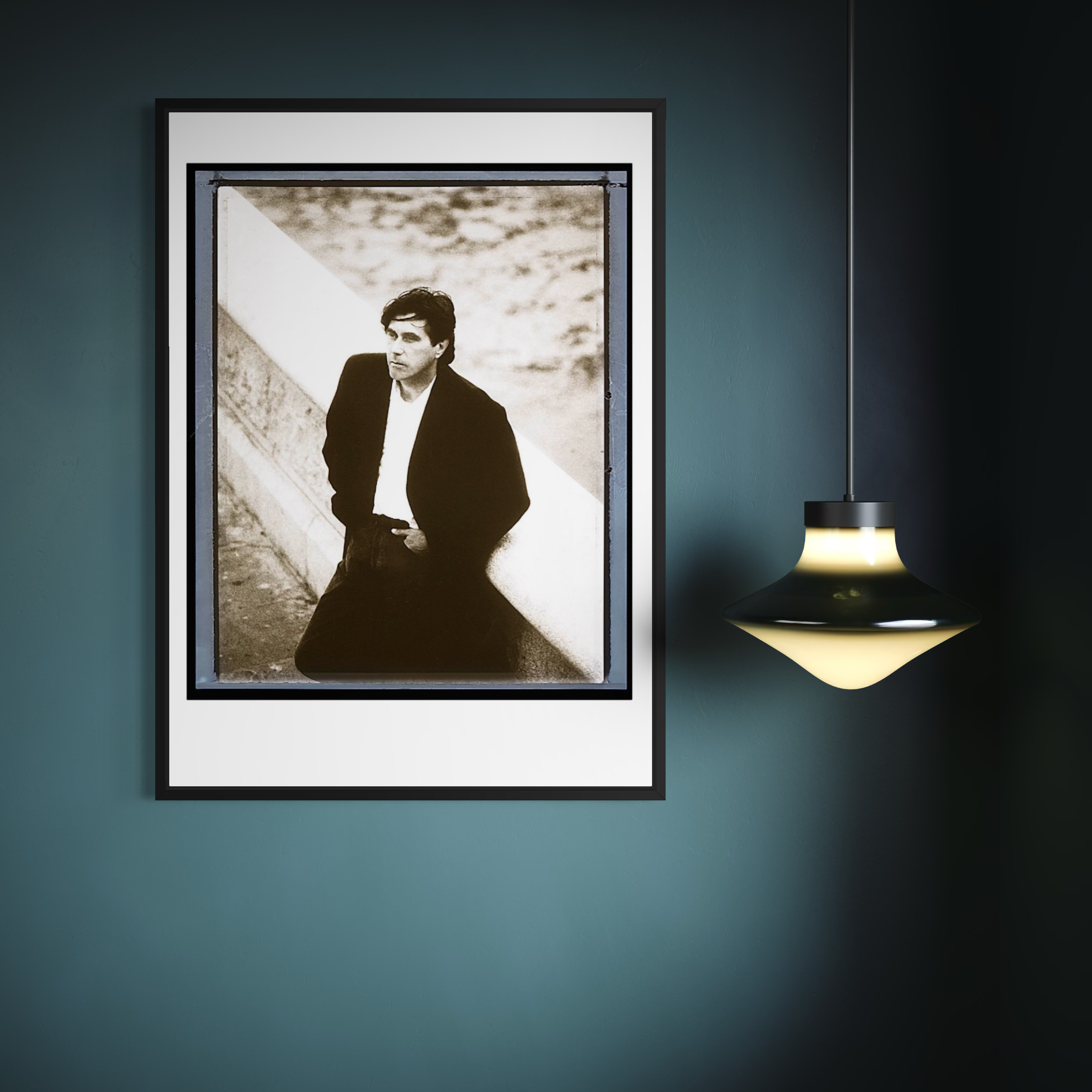 Bryan Ferry Roxy Music Chelsea Embankment 1993. Bryan Ferry Roxy Music Chelsea Embankment 1993.Wall Art. Limited Editions