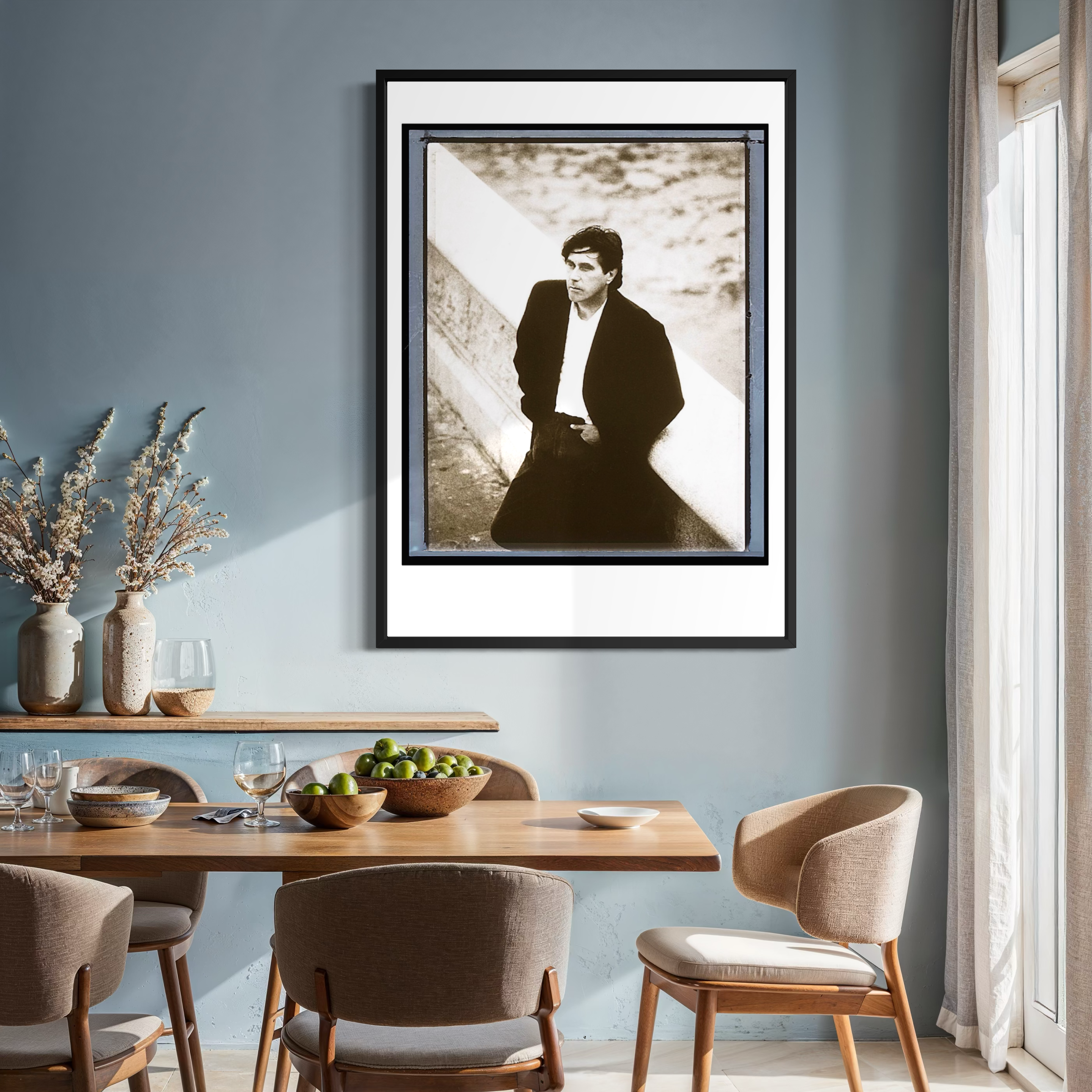Bryan Ferry Roxy Music Chelsea Embankment 1993. Bryan Ferry Roxy Music Chelsea Embankment 1993.Wall Art. Limited Editions